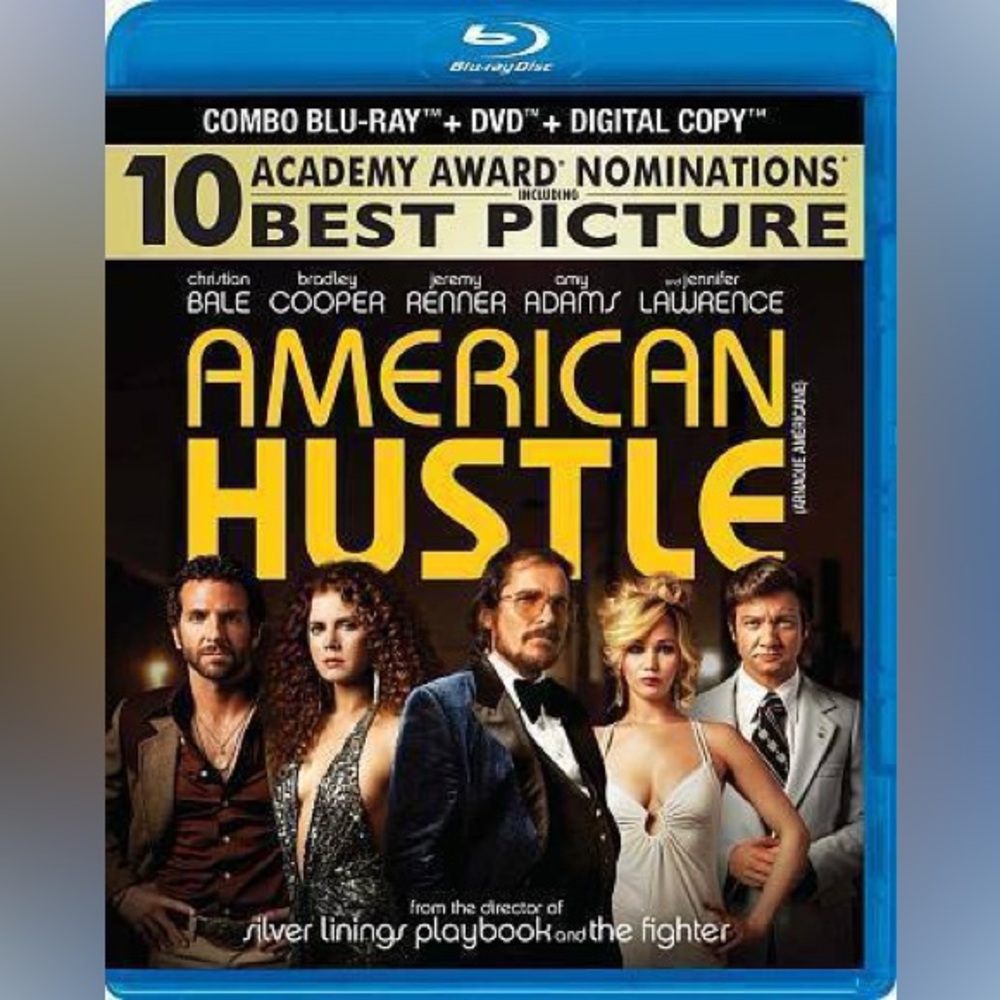 BUY 2 GET 3rd FREE American Hustle blu ray